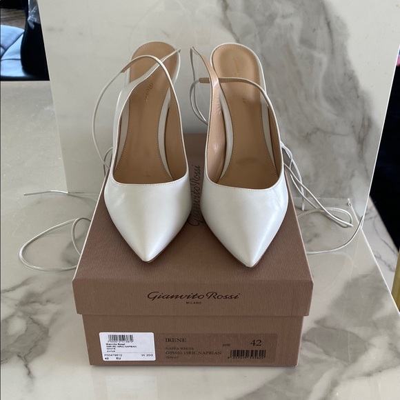 GIANVITO ROSSI IRENE 105 Leather Pumps - Picture 2 of 14